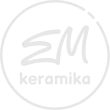 Logo EM_KERAMIKA kulaté bílé