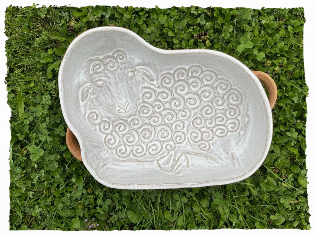 Beránek kudrnatý ležící - Forma na pečení 1