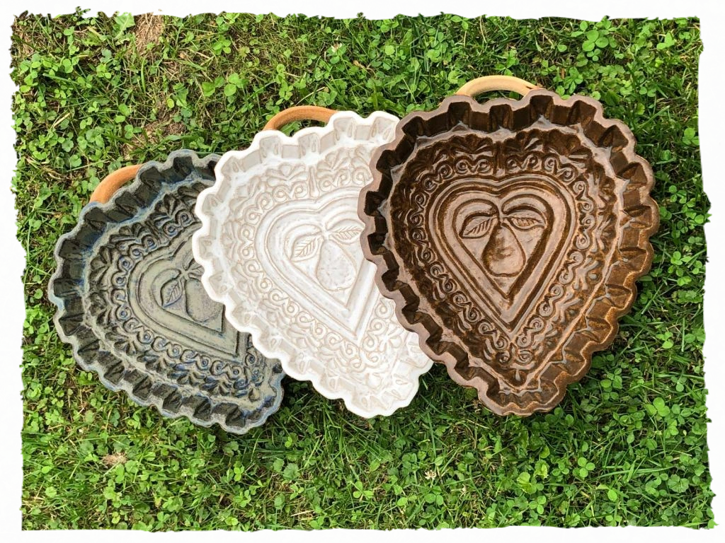 Srdce s hruškou - Forma na pečení 1